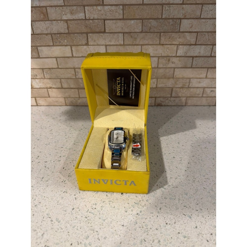 Invicta Women's 15842 Spec. Ed. Lupah‎ Stainless Steel Silver-Tone Dial Watch